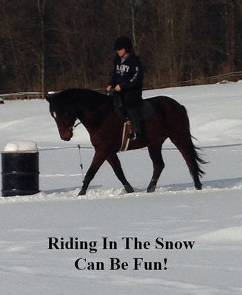 Riding in the Snow 